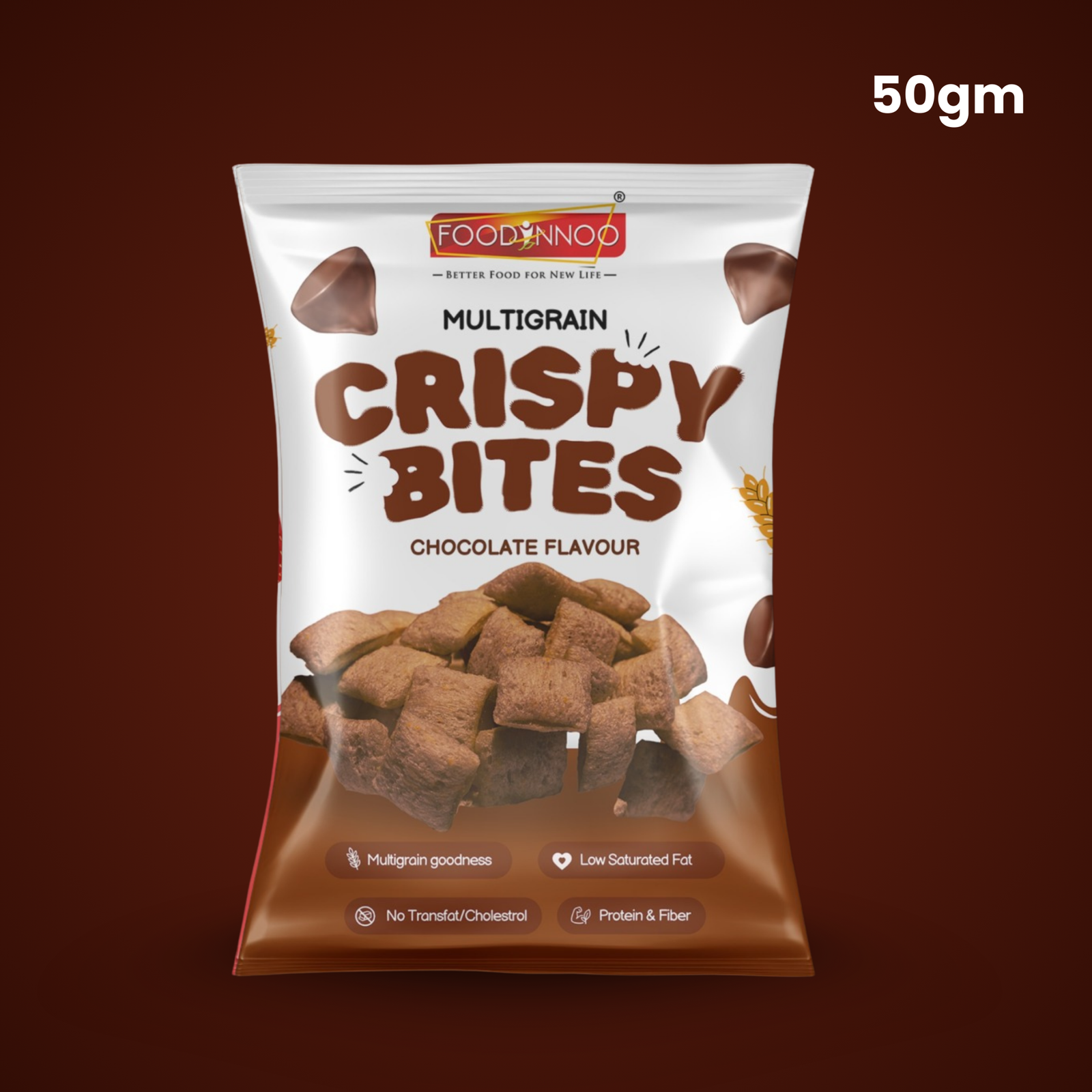 Crispy Bites – Chocolate Flavour 50gm