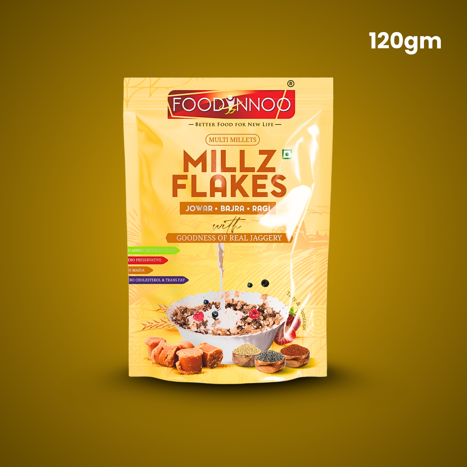 MillzFlakes – Jowar, Bajra & Ragi