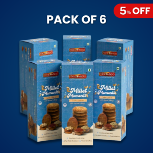 Millet Moments – Cashew Cookies (Pack of 6)