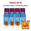 Millet Moments – Cashew & Chocolate Cookies (Pack of 8)